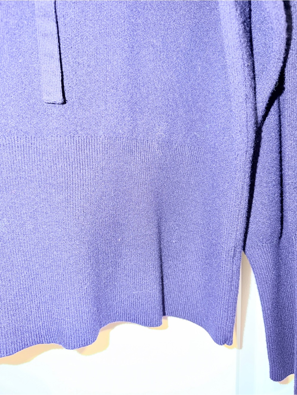 a new day, Navy Knit Hoodie and Pencil Skirt Set, Hoodie M & Skirt L - Picture 5 of 11